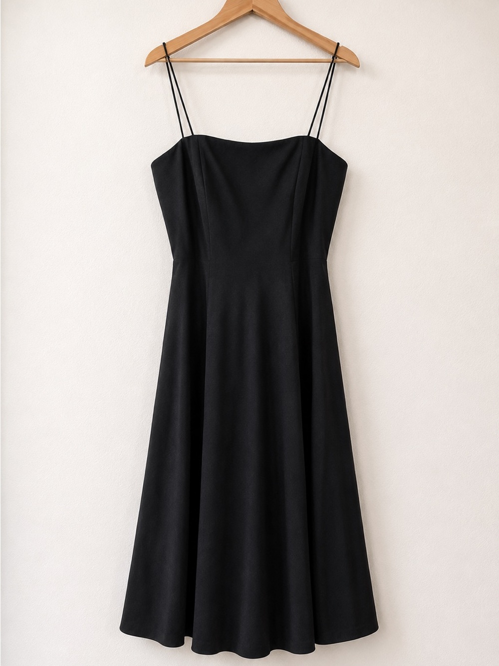 Vie by Victoria Royal Midi Black Dress w/ Boning – Perfect Little Black Dress